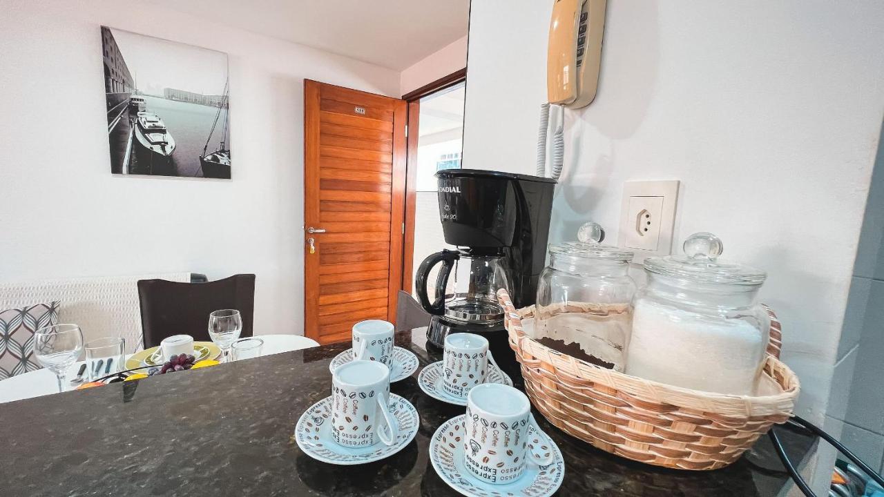 Apto Veleiros Cabo Branco Beira-Mar Pet Friendly Genius Flats Appartement João Pessoa Buitenkant foto